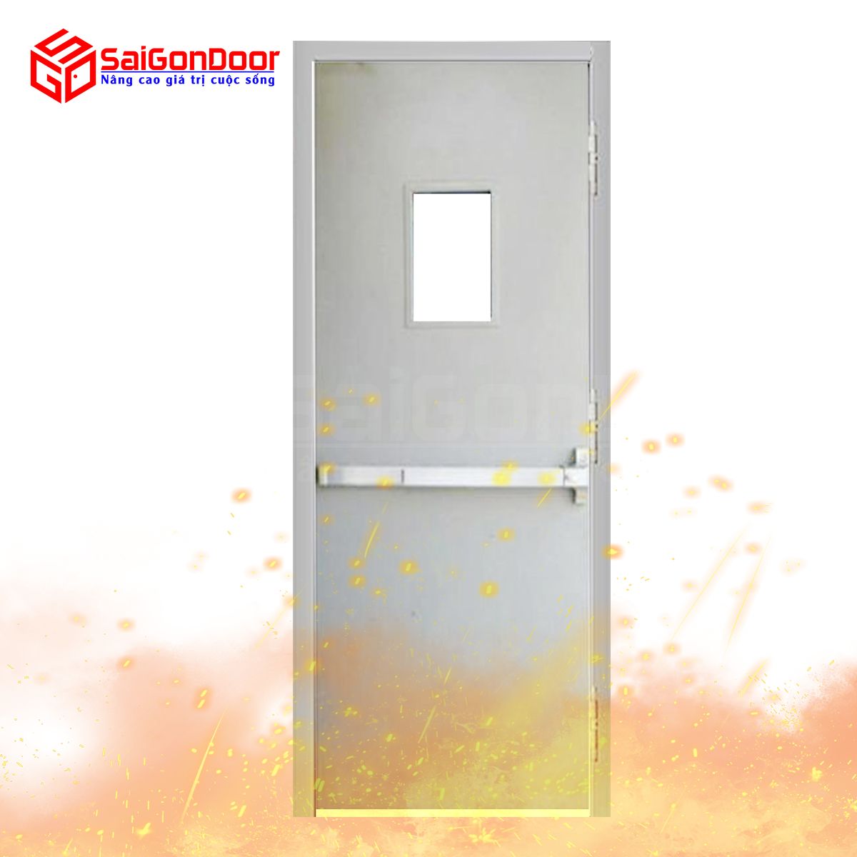 SaiGonDoor đơn vị cung cấp cửa chống cháy chất lượng và đáp ứng đủ tiêu chuẩn quy định về PCCC