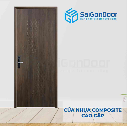 Cửa nhựa composite cao cấp được thi công bởi SaiGonDoor