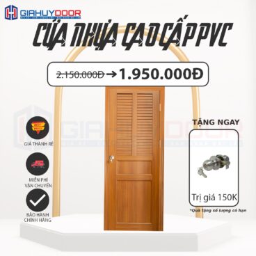 CỬA NHÀ VỆ SINH GIAHUYDOOR – CHẤT LƯỢNG, THẨM MỸ, GIÁ THÀNH ƯU VIỆT